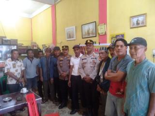 Tampung Aspirasi Masyarakat Tentang Kamtibmas, Kapolsek Keritang Lakukan Jumat Curhat